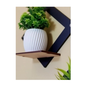 CRAFTY COTTAGE Designer Wall Mount MDF Wooden Wall Shelf for Livi...more